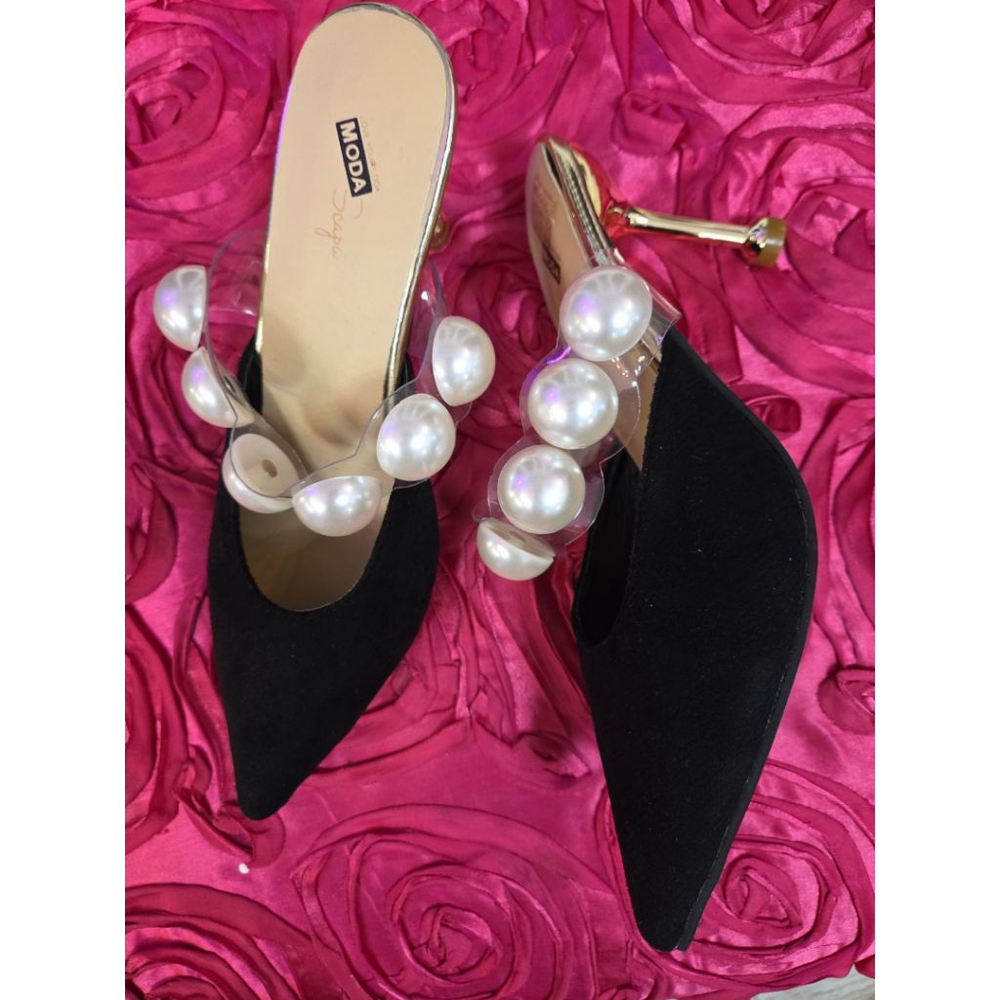 Women's Moda Scapa Heels Size 36 Black